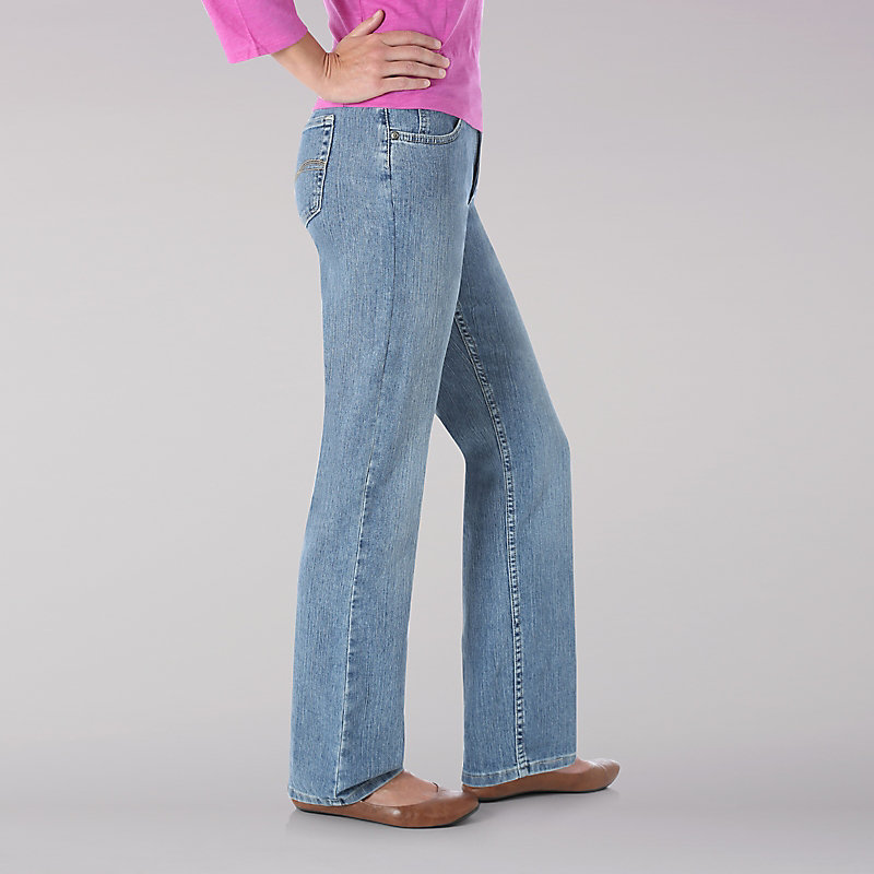 riders classic fit straight leg jeans
