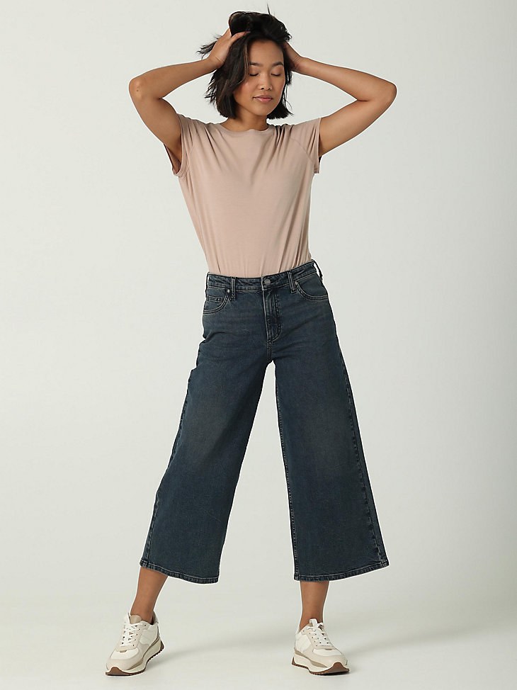 WOMEN'S VINTAGE MODERN HIGH RISE 90'S PIPE JEAN