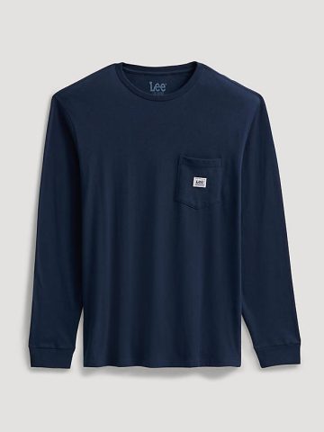Men's Long Sleeve Workwear Pocket Tee Men's Long Sleeve Workwear Pocket Tee
