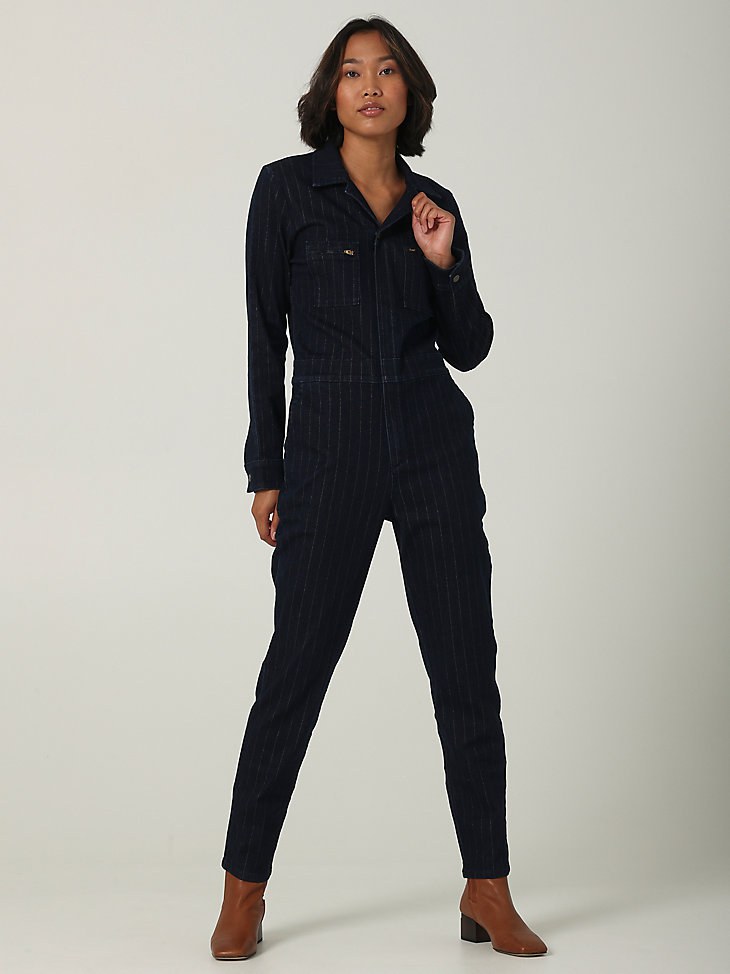 WOMEN'S VINTAGE MODERN UNION-ALLS™  IN RINSE