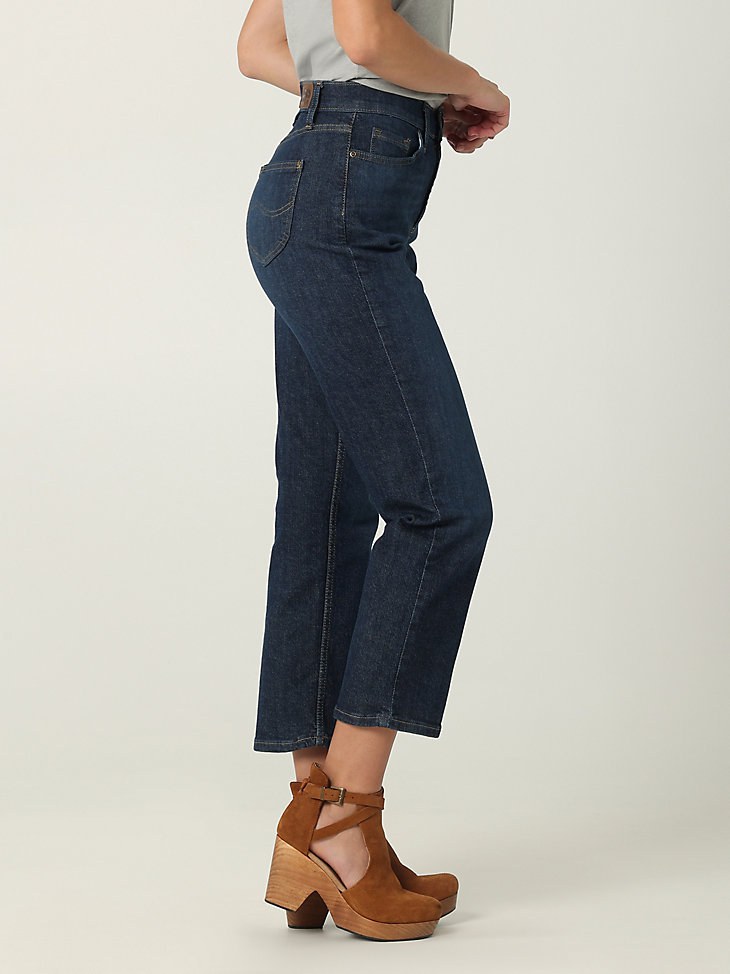 WOMEN'S LEGENDARY HIGH RISE VINTAGE STRAIGHT JEAN IN INNER STRENGTH