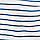 White Indigo Stripe