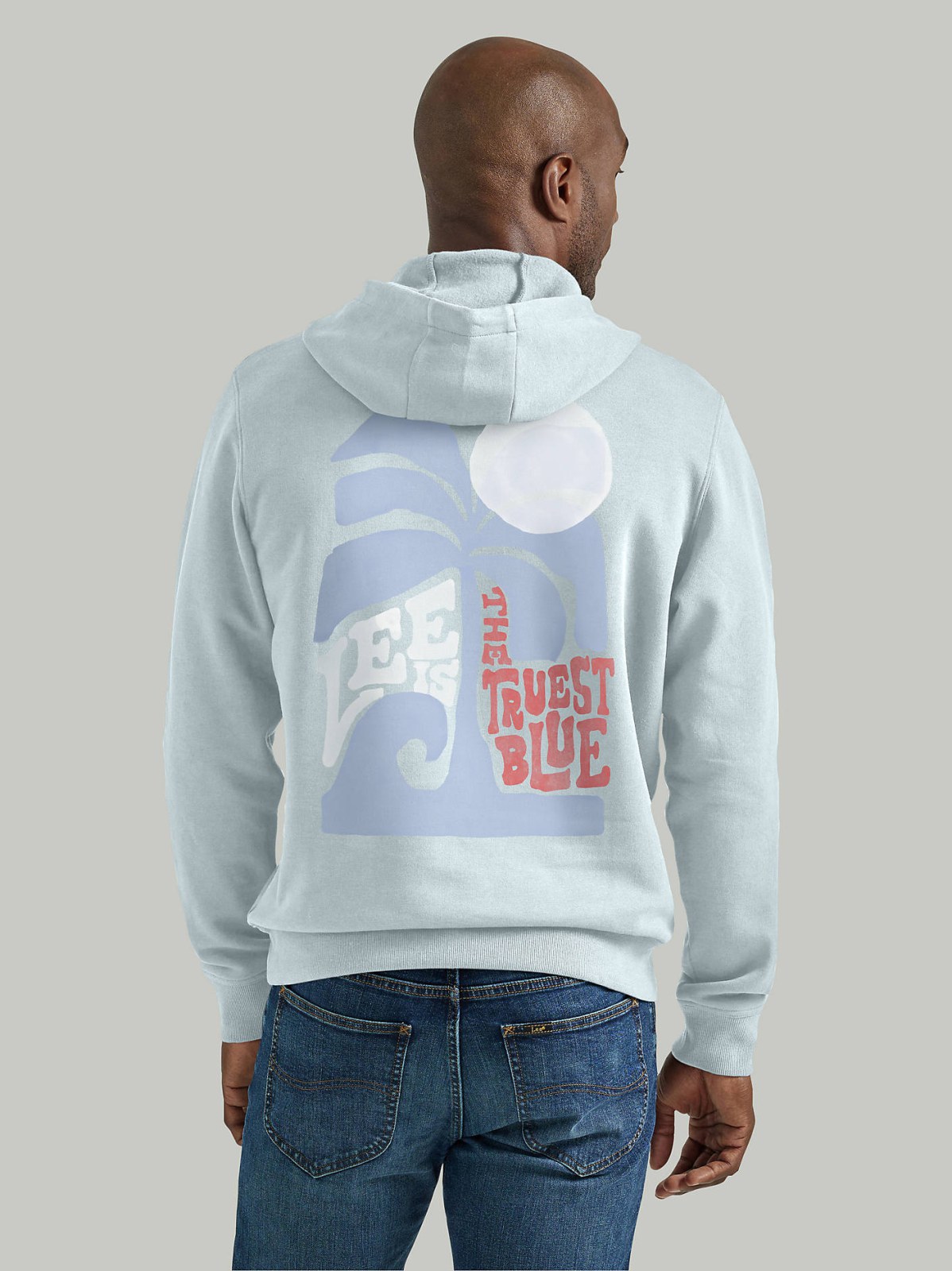 Men's Truest Blue Relaxed Graphic Hoodie - view 2