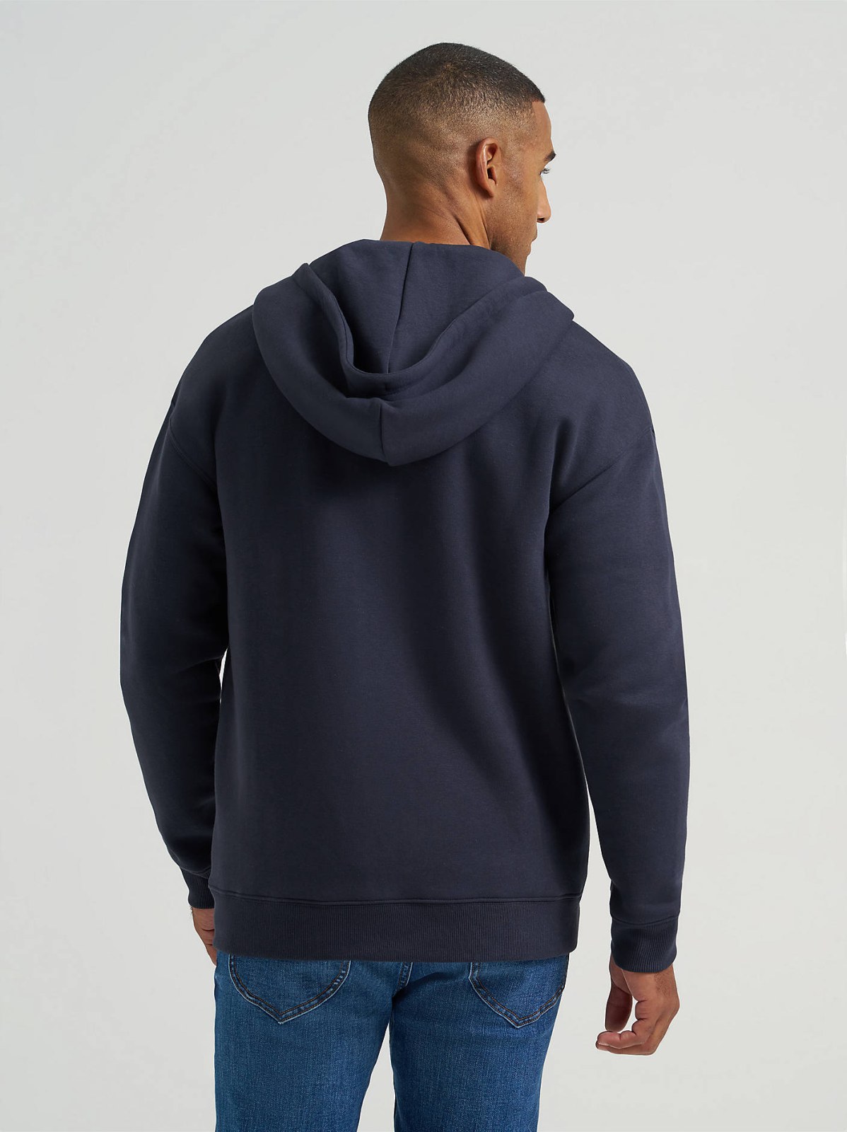 Men's Relaxed Fit Essential Workwear Full Zip Jacket - view 2