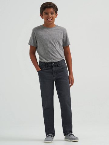 Boy's Regular Straight Stretch Jean