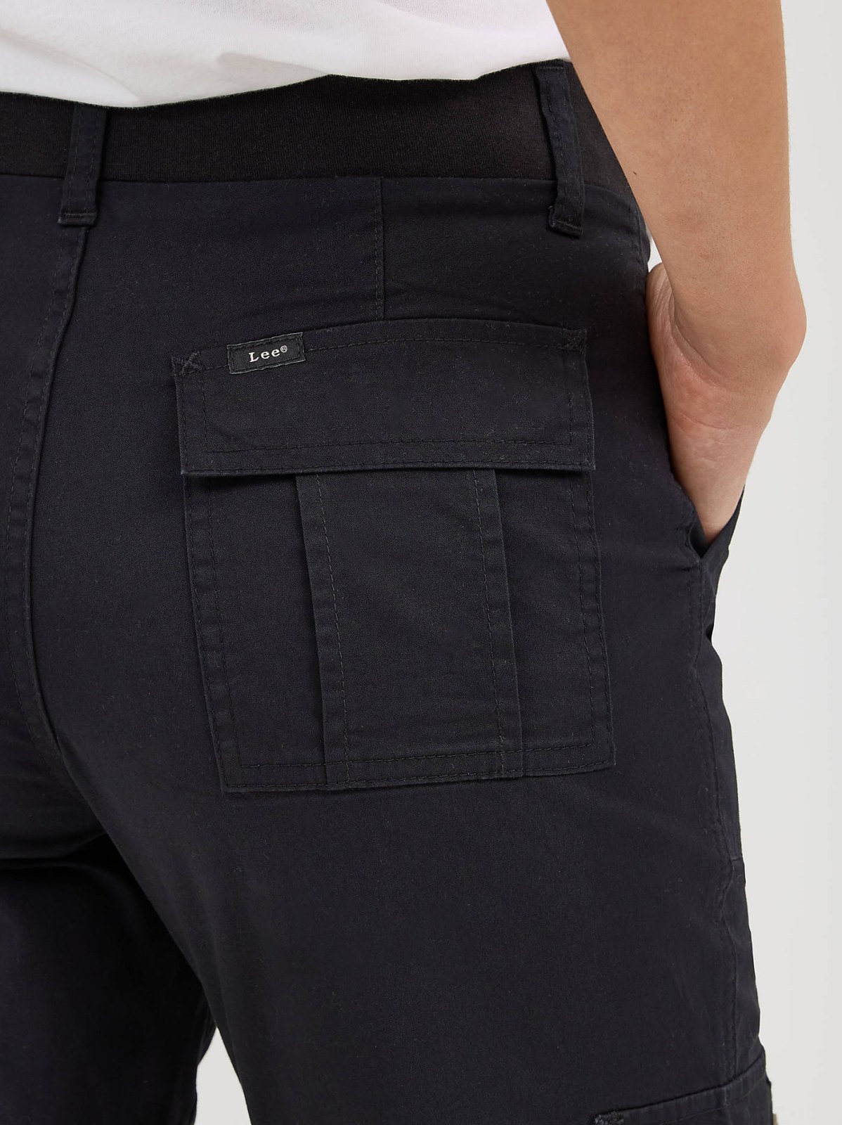 Women's Ultra Lux Comfort with Flex-to-Go Relaxed Fit Cargo Capri - view 5