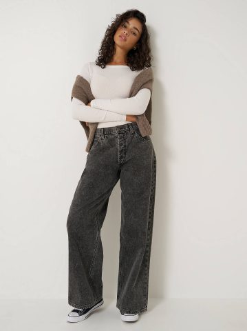 Women's Low Slung Baggy Jean