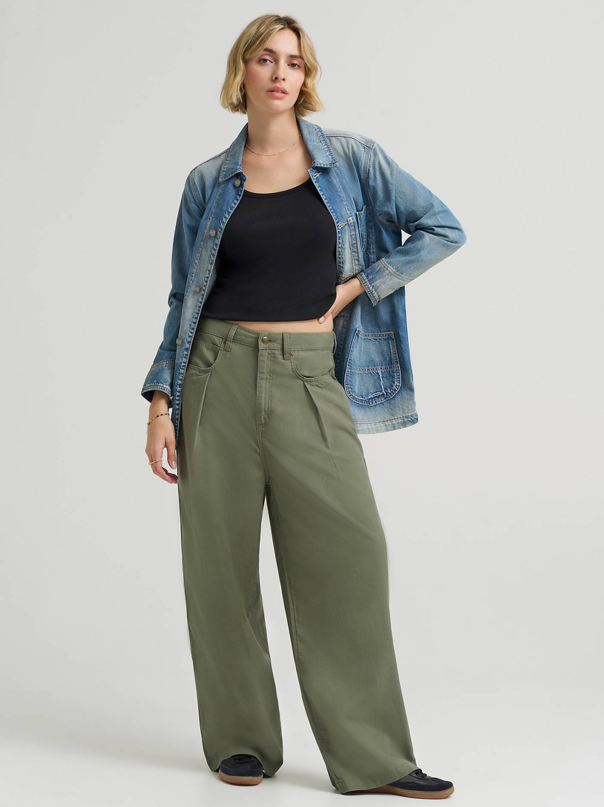 Women's Low Rise Slouch Chino Pant - view 7
