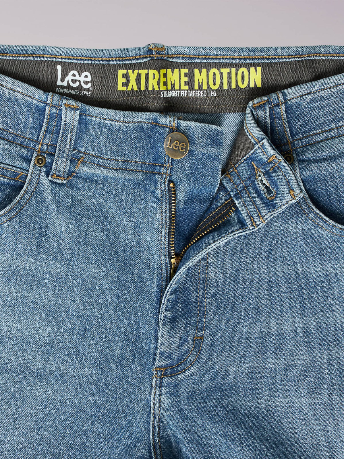 Men's Extreme Motion Straight Fit Tapered Leg Jean - view 7