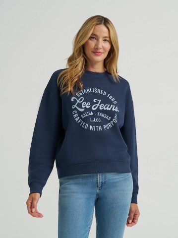 Women's Crafted with Purpose Crew Neck Sweatshirt Women's Crafted with Purpose Crew Neck Sweatshirt