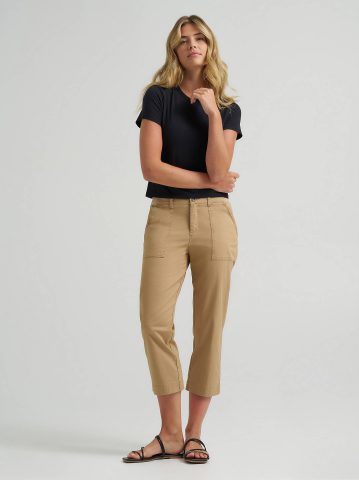 Women's Ultra Lux Comfort Flex-To-Go Utility Capri