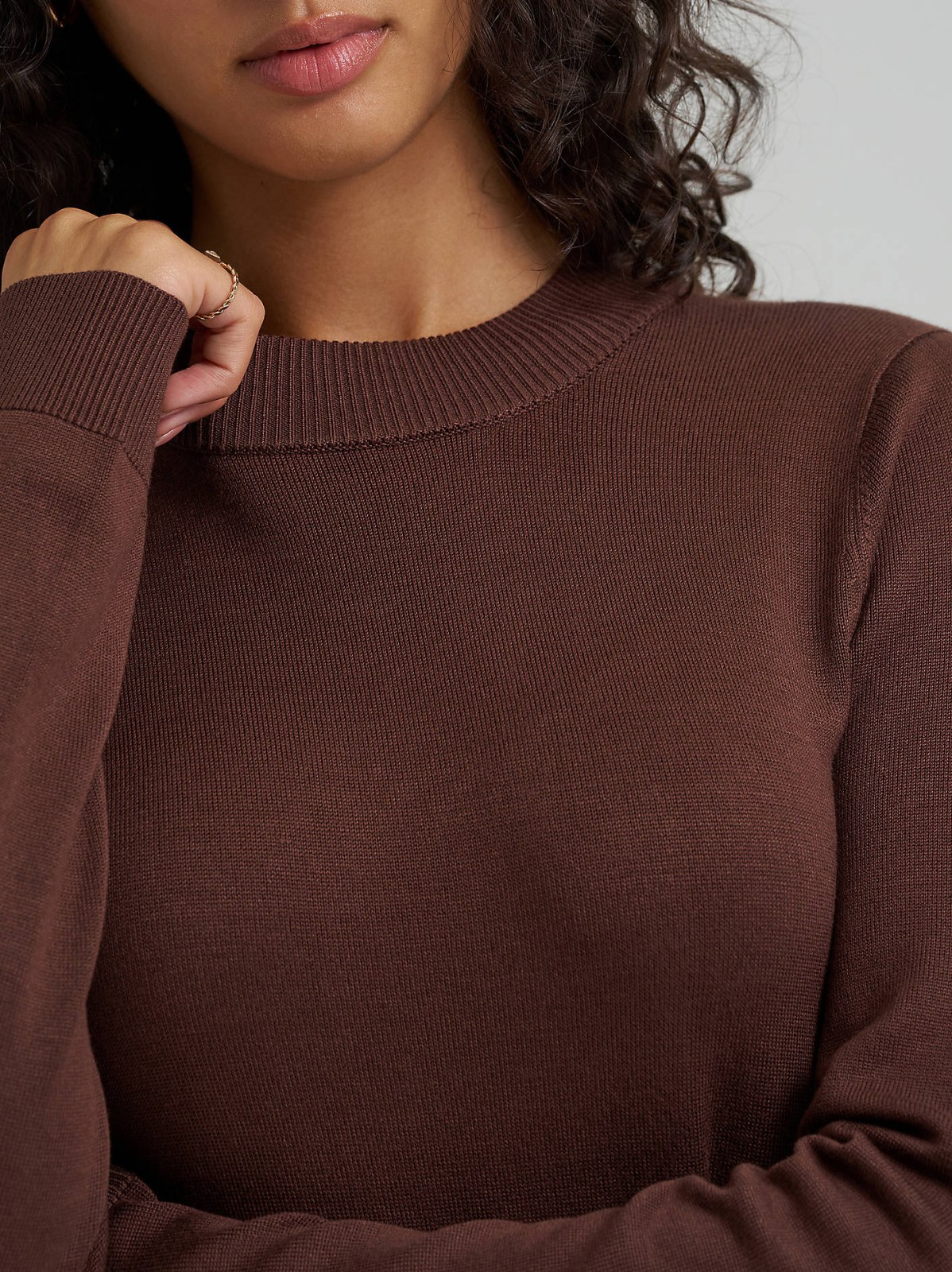 Women's Sweater Maxi Dress - view 4