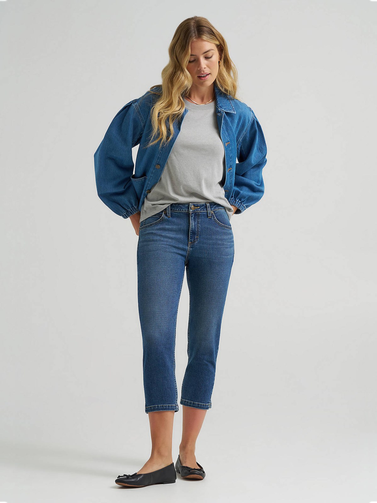 Women's Legendary Straight Denim Capri