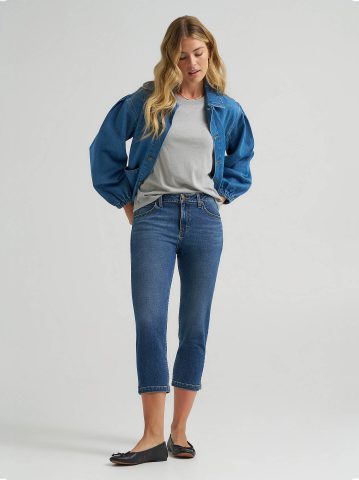 Women's Legendary Straight Denim Capri