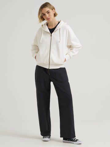 Women's Full Zip Solid Jacket