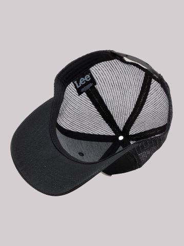 Men's Rubber Logo Patch Trucker Hat