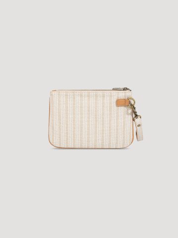 Women's Stripe Logo Wristlet Wallet — alternate view
