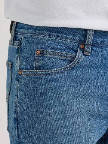 Men's 100% Cotton Regular Fit Straight Leg Heavyweight Jean
