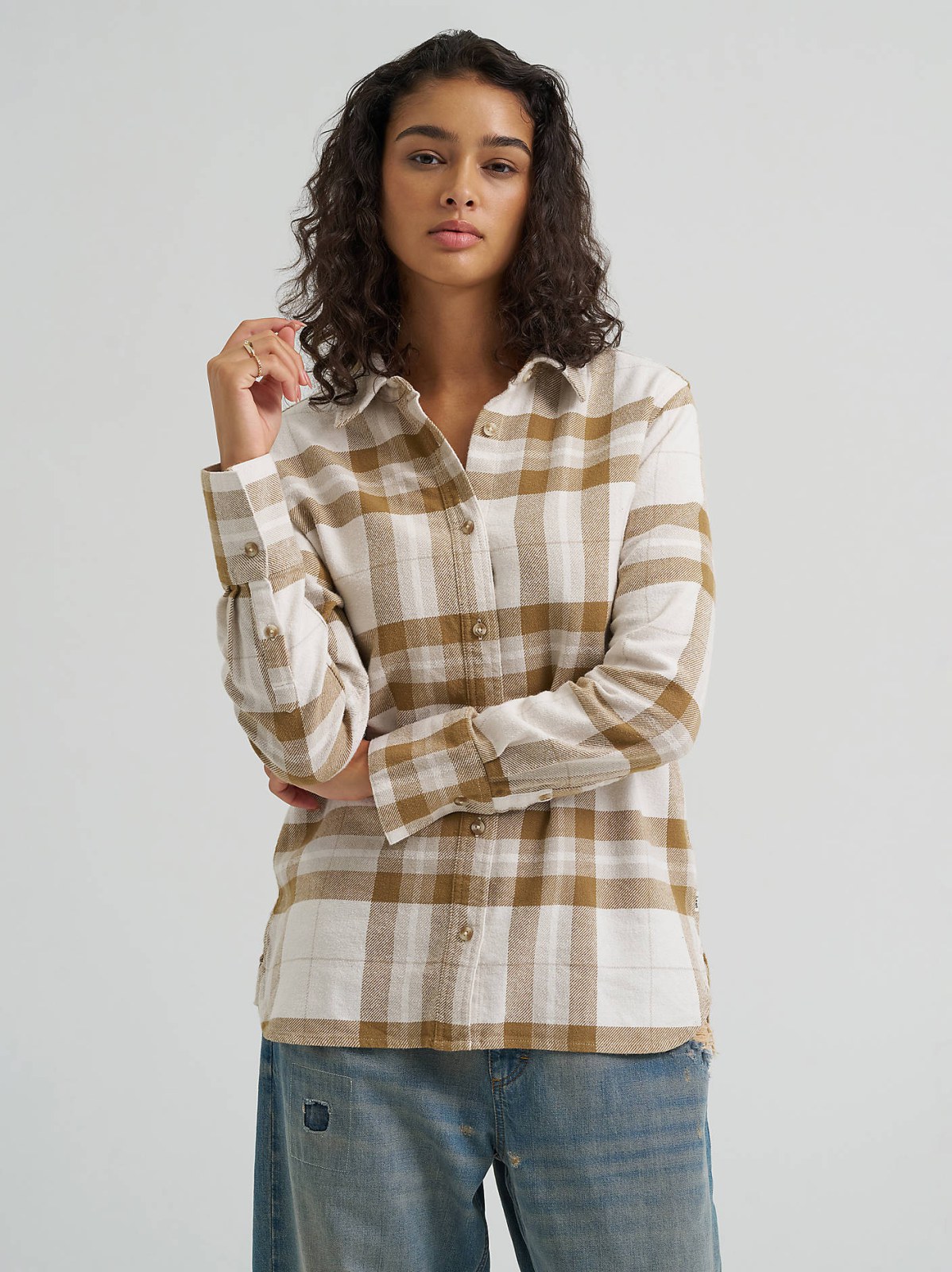 Women's Classic Button Down Shirt - view 2