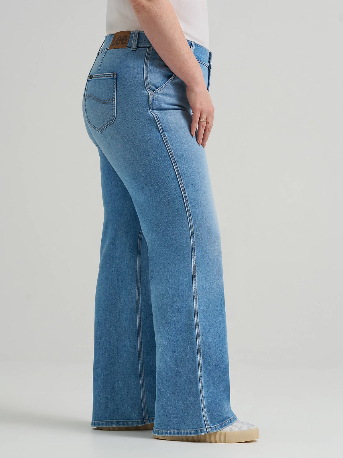 Women's Legendary High Rise A-Line Jean (Plus) - view 4