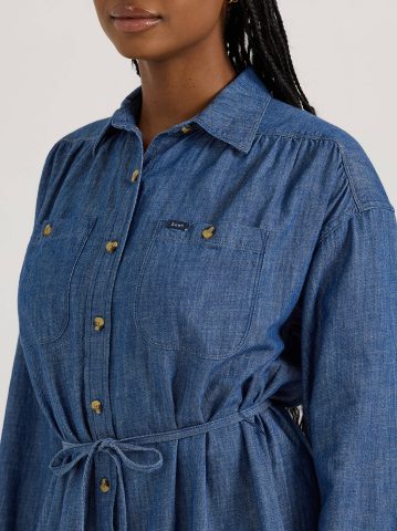Women's Legendary Shirred Frontier Dress