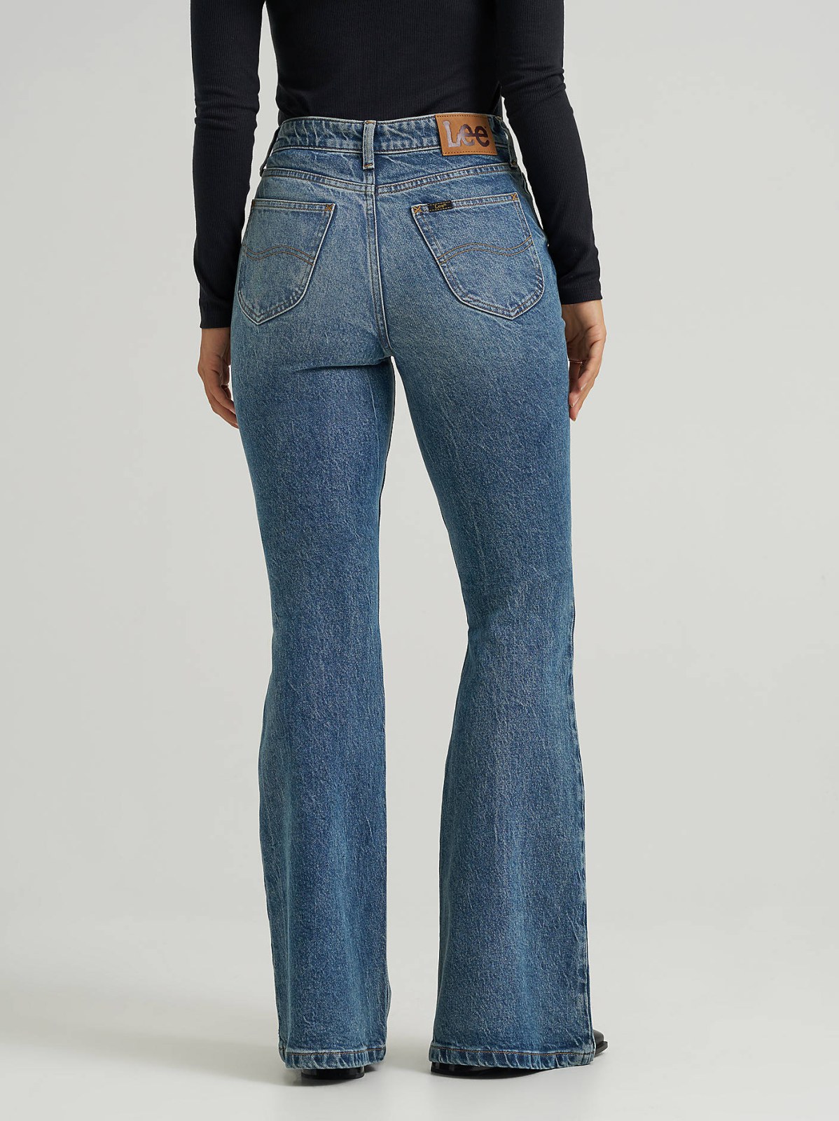 Women's High Rise Flare Jean - view 4