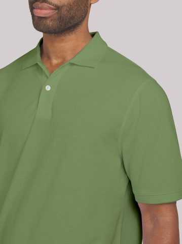 Men's Solid Performance Polo Shirt