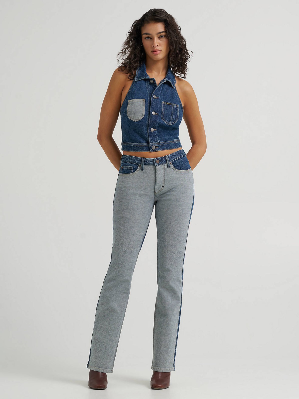 Women's Reversed Denim Bootcut Jean - view 5