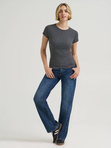 Women's Solid Baby Tee