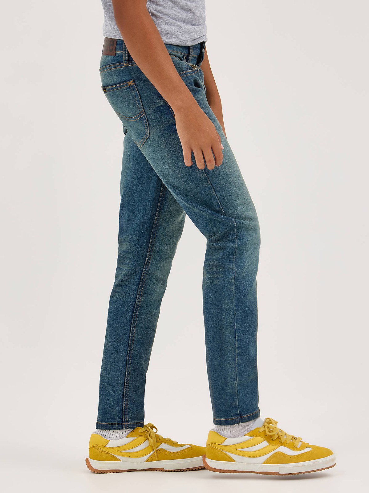Boy's Slim Straight Stretch Jean - view 4