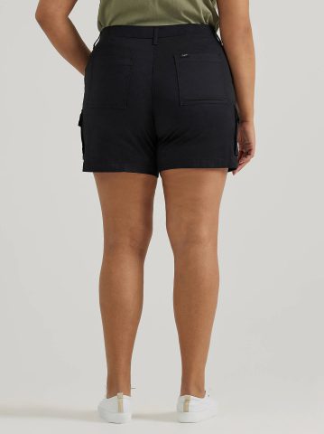 Women's Ultra Lux Comfort with Flex-to-Go Relaxed Fit Cargo Short (Plus)
