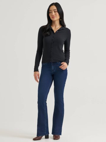 Women's Legendary Single Layer Warming Bootcut Jean