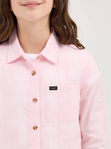 Girl's Plaid Button Down Shirt