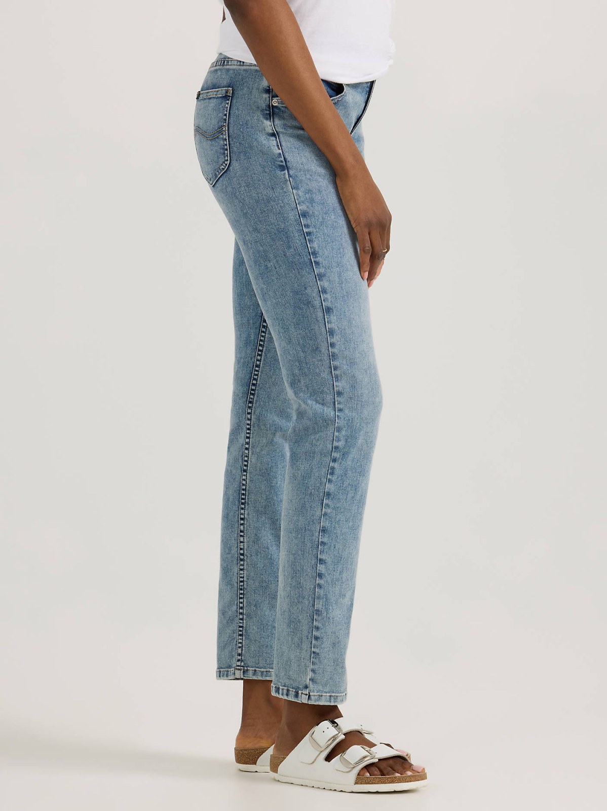 Women's Ultra Lux Comfort Flex Motion Slim Straight Jean with Ever Fit® - view 4