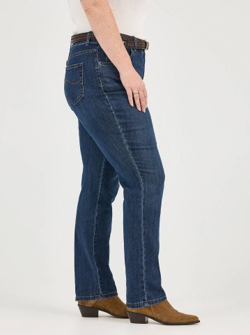 Women’s Stretch Relaxed Fit Straight Leg Jean (Plus)