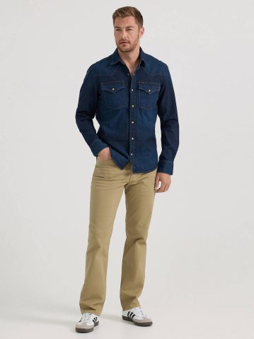 Men's All Purpose Western Denim Snap Shirt