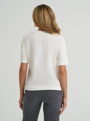 Women's Solid Logo Pocket Tee