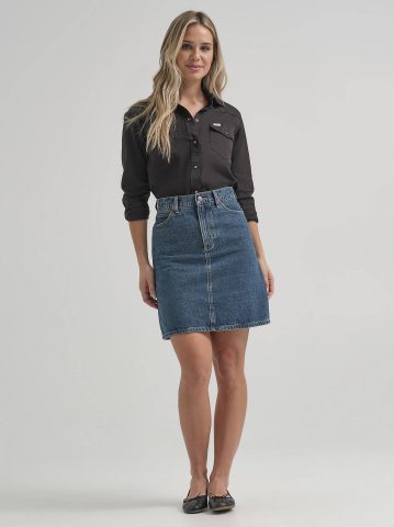 Women's Lee® x J.Crew Denim Skirt