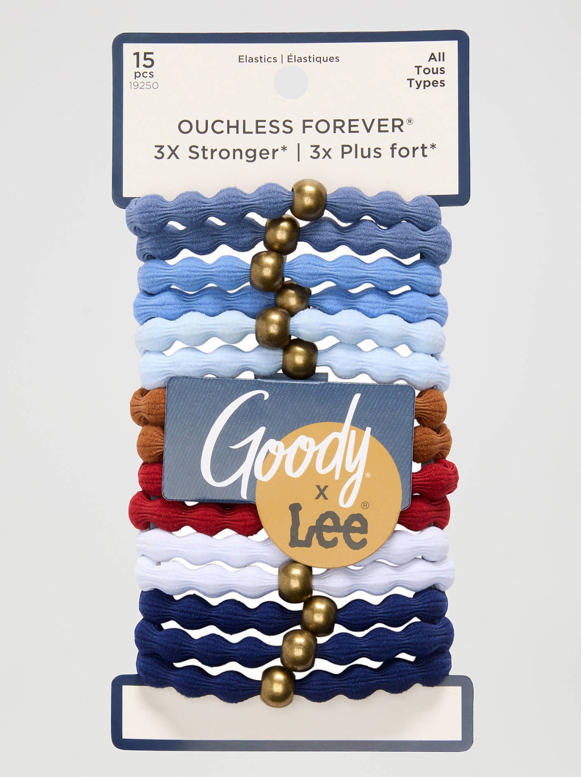 Women's Goody x Lee Forever Elastics,  15ct - view 3