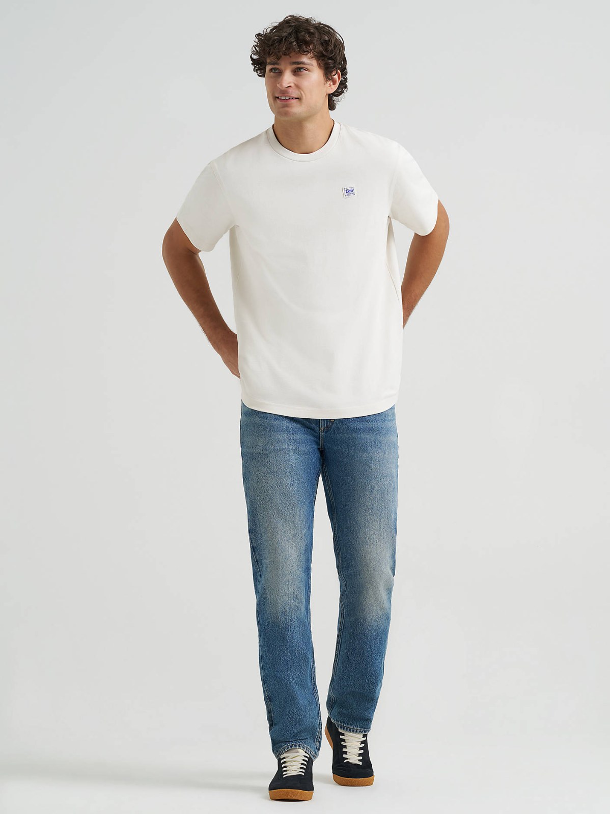 Men's Relaxed Fit Patch Logo Tee - view 6