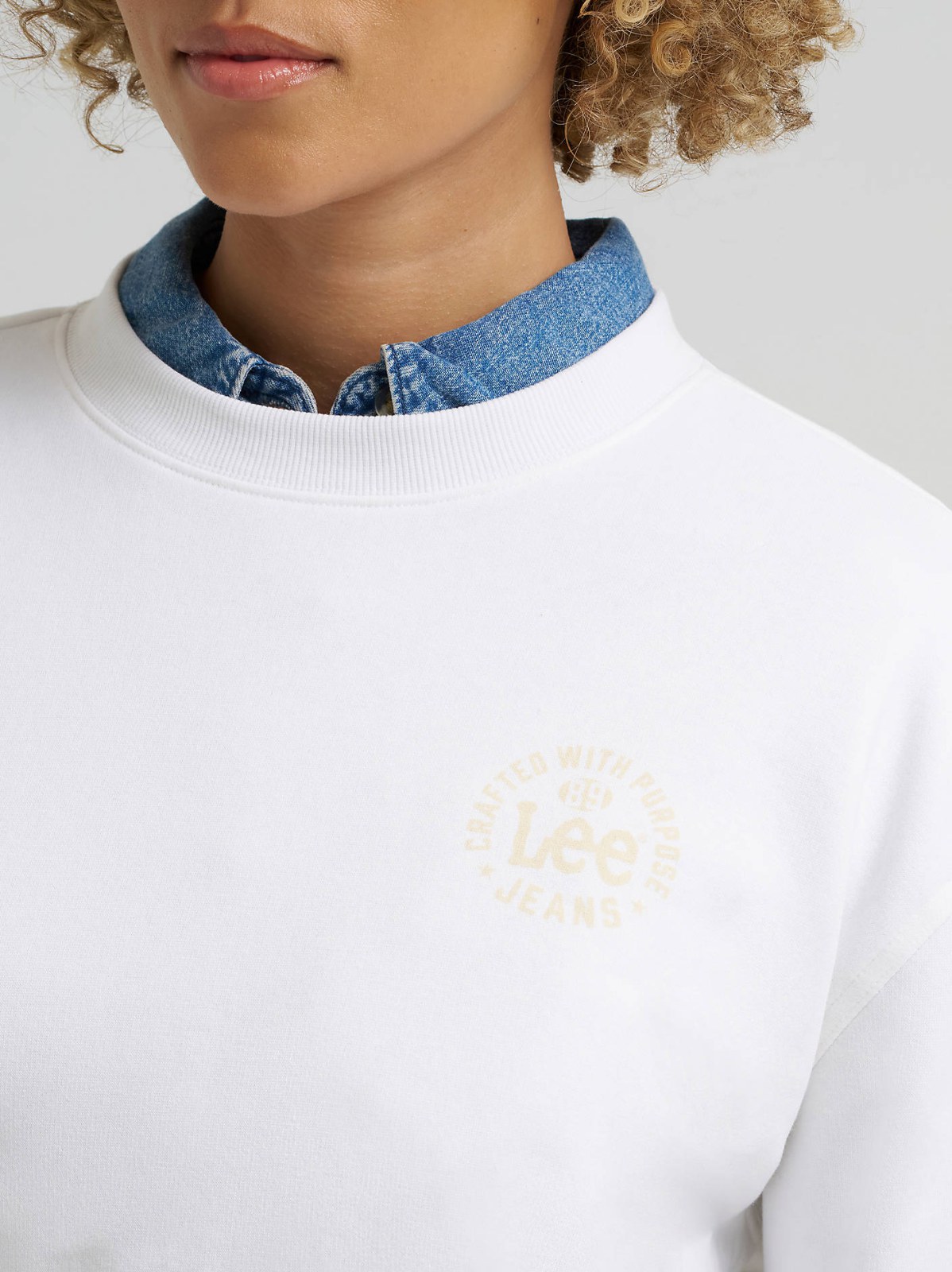 Women's Crafted with Purpose Crew Neck Sweatshirt - view 3