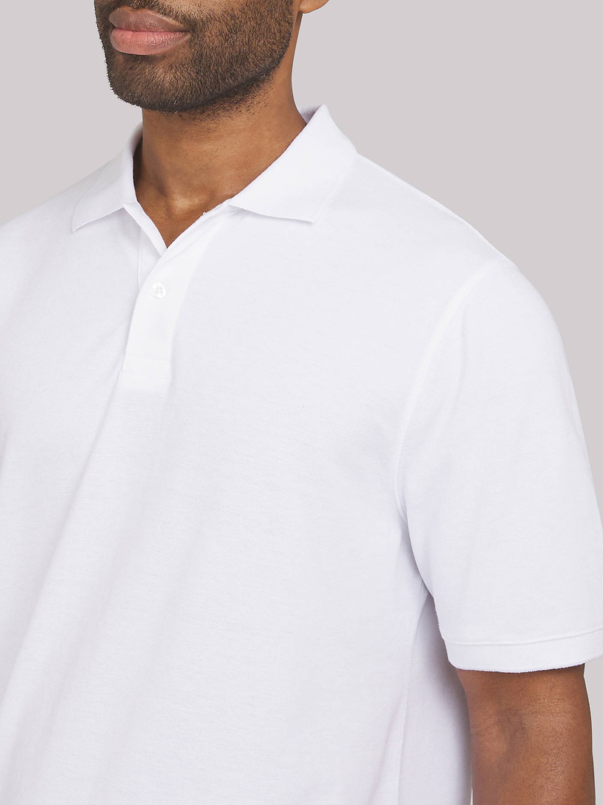 Men's Solid Performance Polo Shirt - view 3
