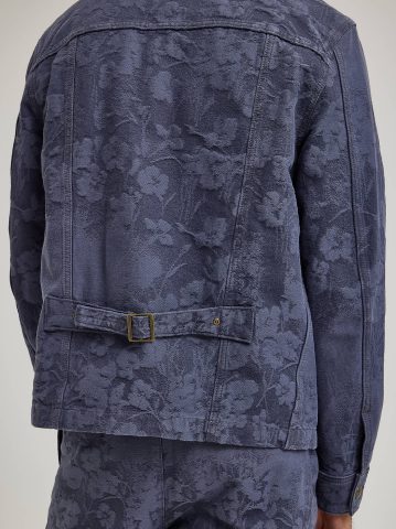 Men's Lee® x Paul Smith Jacquard Collarless Chore Coat