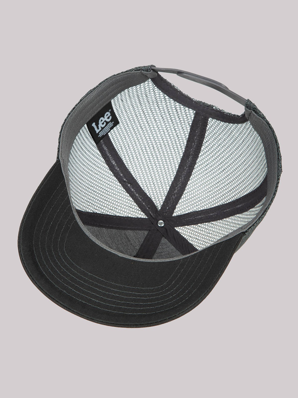 Men's Rubber Logo Patch Trucker Hat - view 4