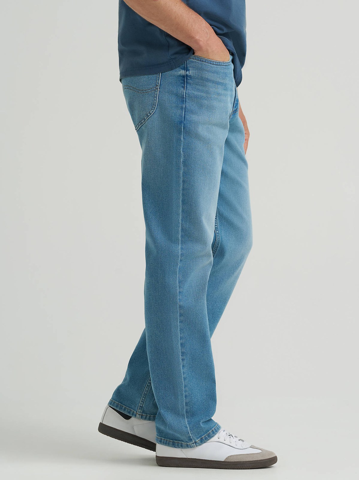 Men's Lee Relaxed Straight Jean with Comfort Stretch - view 4