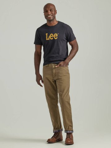 Men's Legendary Relaxed Fit Flannel and Fleece Lined Jean