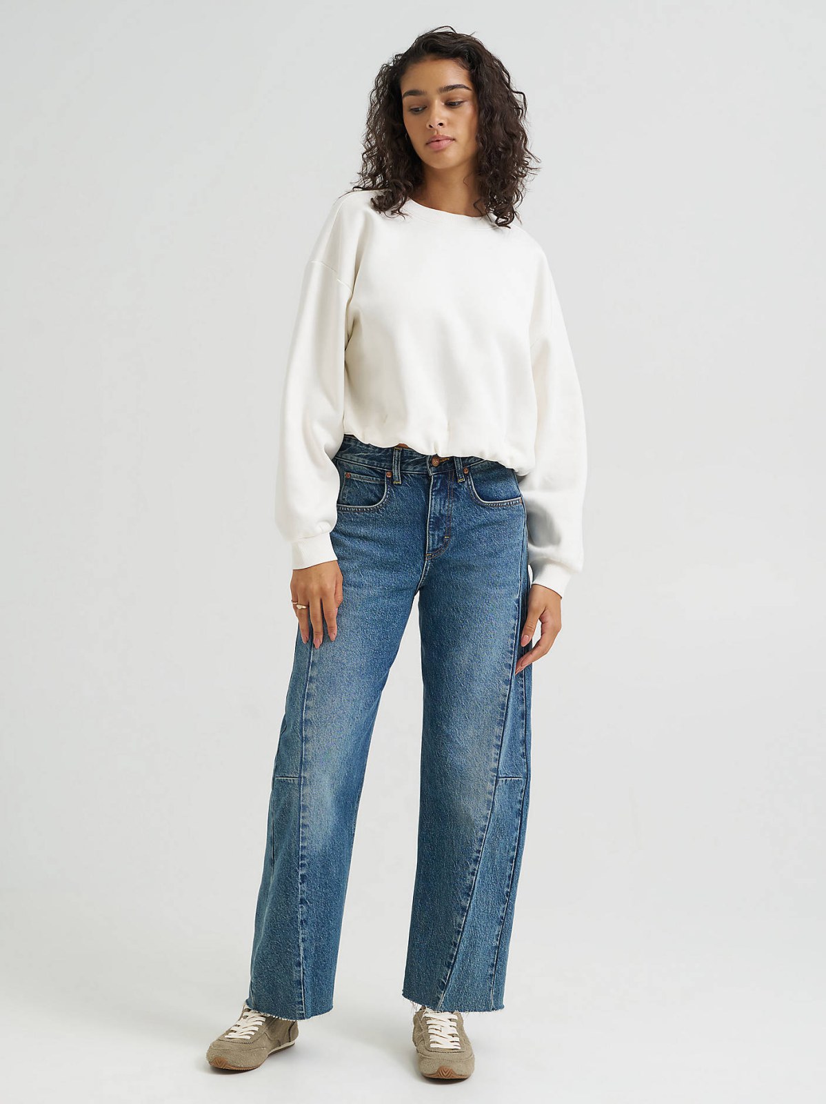 Women's Balloon Sleeve Sweatshirt - view 5
