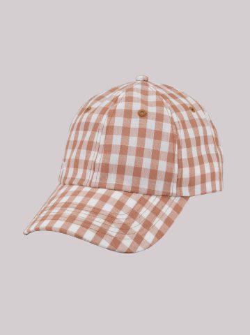 Women's Gingham Logo Hat — alternate view