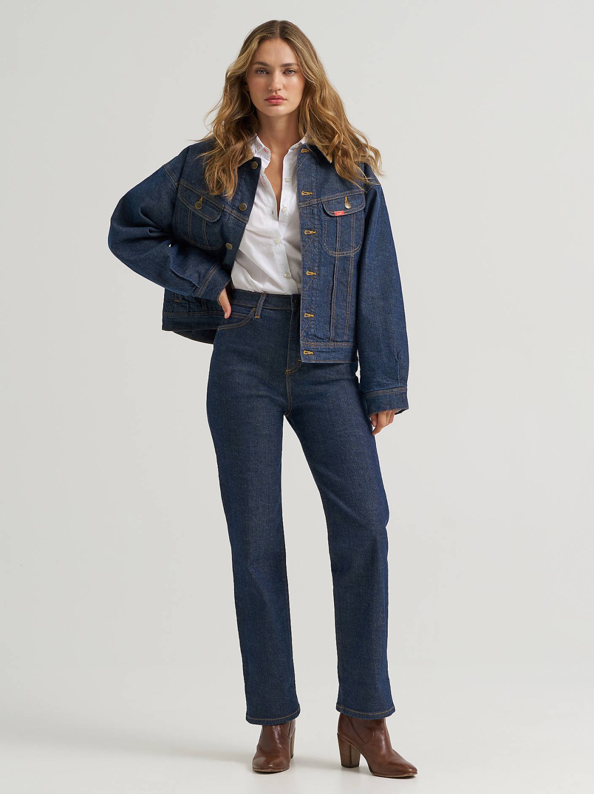 Women's Lee® x Marilyn Monroe High Rise Straight Jean - view 10