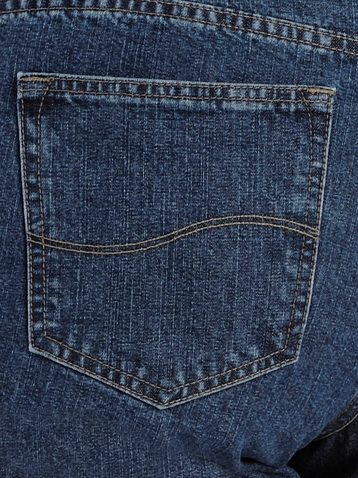 Women’s 100% Cotton Relaxed Fit Straight Leg Jean (Plus) - view 5